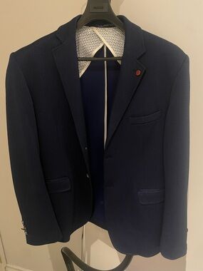 De Bottis blue Italian blazer